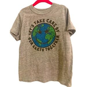 Chaser Sz 8 Gray T-Shirt “Let’s take care of the Earth…”
